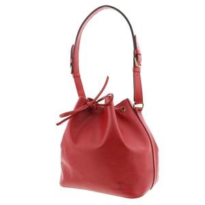 Louis Vuitton Epi Drawstring Bag Castiglione Petit Bag Red Noe